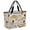 Beige, variant on White Crane Beach Bag for Women, Large Breathable Mesh Beach Tote Bag, Vintage Chinese Cloud Art Blue Gold Sandproof Lightweight Travel Bags for Vacation Picnic Swimming Pool 15.7"x15.7"x9.1"