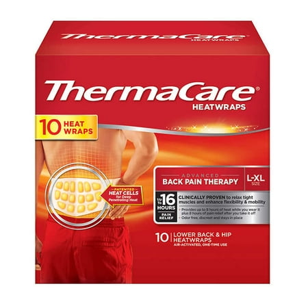 product image of ThermaCare Lower Back & Hip L/XL, 10 HeatWraps