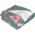 thumbnail image 3 of Paris Eiffel Tower Fleece Flannel Throw Blanket Soft Warm Blanket For Couch, 3 of 9
