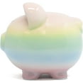 Child to Cherish Ceramic Piggy Bank, Rainbow - Walmart.com