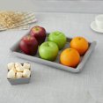 thumbnail image 4 of CasaChic 6 Slot Snack and Fruit Serving Tray, Multi Compartment Plastic Organizer for Party & Home, Easy to Clean & Keep Table Tidy, 4 of 6