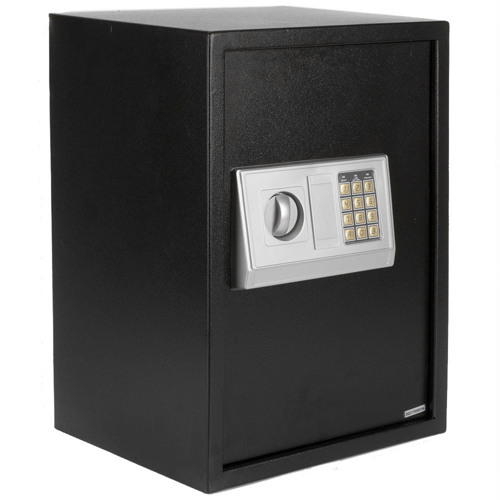 Kepooman Electronic Deluxe Digital Security Safe Box for Home Office, Black Kepooman Electronic Deluxe Digital Security Safe Box for Home Office, Black