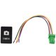 thumbnail image 1 of 33x22mm 12V Blue LED Illuminated Switch On/Off For Toyota Landcruiser Yaris RAV4, 1 of 5
