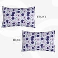 thumbnail image 2 of Logiee Daisies Flowers Print Pillow Case,Throw Pillow Covers, Double Sided Plush Cushion Cover for Couch Sofa Bed, Only Pillowcase-16"x24", 2 of 6