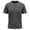 t-shirts 66#Dark Gray, variant on oqasdz T Shirts for Men Classic Large Sized Sporty Patterned Short Sleeved Round Neck Solid Color Soft T Shirt Breathable Casual Outdoor T-Shirts