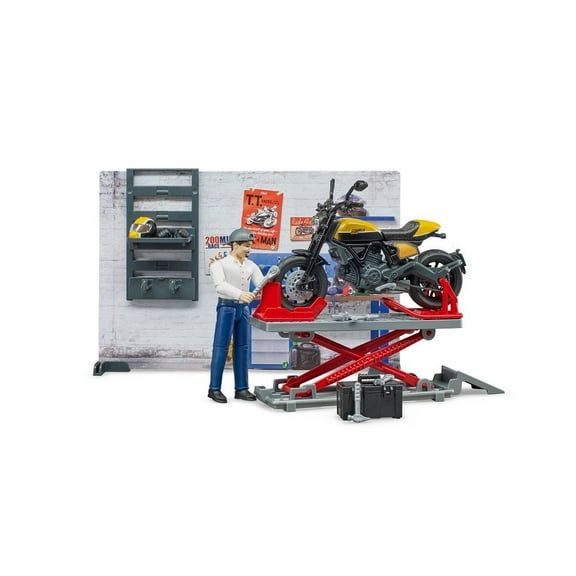 Bruder 62102 Bworld Ducati Full Throttle Motorcycle Service