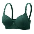 thumbnail image 1 of Womens Solid Color Backless Seamless Push-Up U-Shaped Beautiful Back Underwear Everyday Bras, 1 of 5