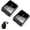 Black+Black, variant on Hyper Charge Pro, Hyper Charge Pro Charger, HyperChargePro, 4-Port Quick Charge 3.0 Hub with Temp Control & Fast Charging, USB Plug Fast Charging