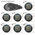 thumbnail image 5 of 2 Inch to 10 Inch Speaker Net Cover Black Mesh Grille for Car or Home Audio Systems Protective Wire Grilles, 5 of 7