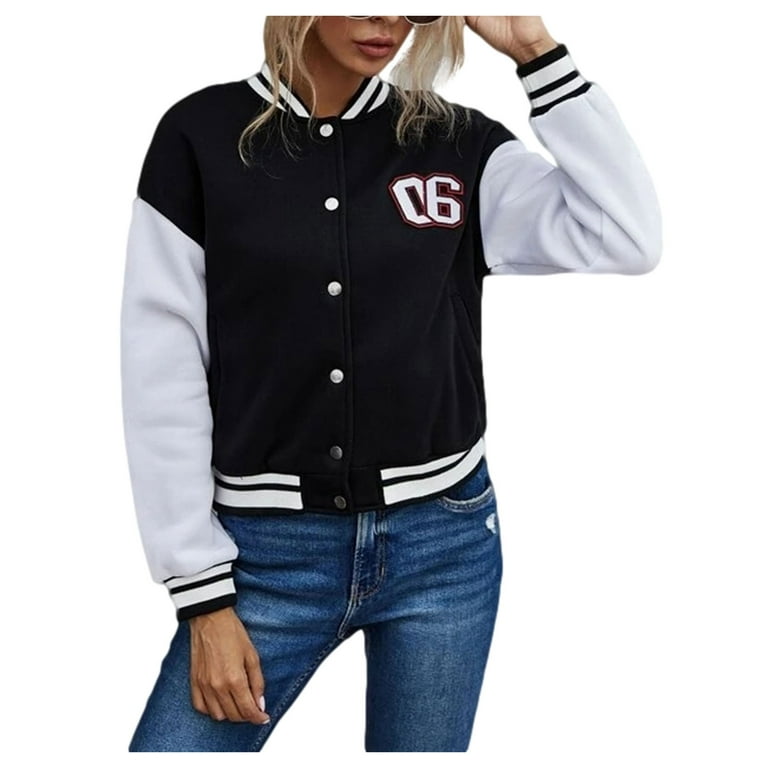 Ladies casual top jersey jackets