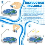 Carsky 12 in 1 Magnetic Science Kit for Kids, Anti-gravity Magnetic Levitation Kit, Science Magnetic Toys for Students, Educational Physics Toys Gift for Boys&Girls 6 7 8+