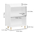 thumbnail image 4 of Bianlte 3-Tier Bookcase,Children's Book Display, Bookshelf Toy Storage Cabinet Organizer for Children's Room, Playroom,Nursery,White, 4 of 6