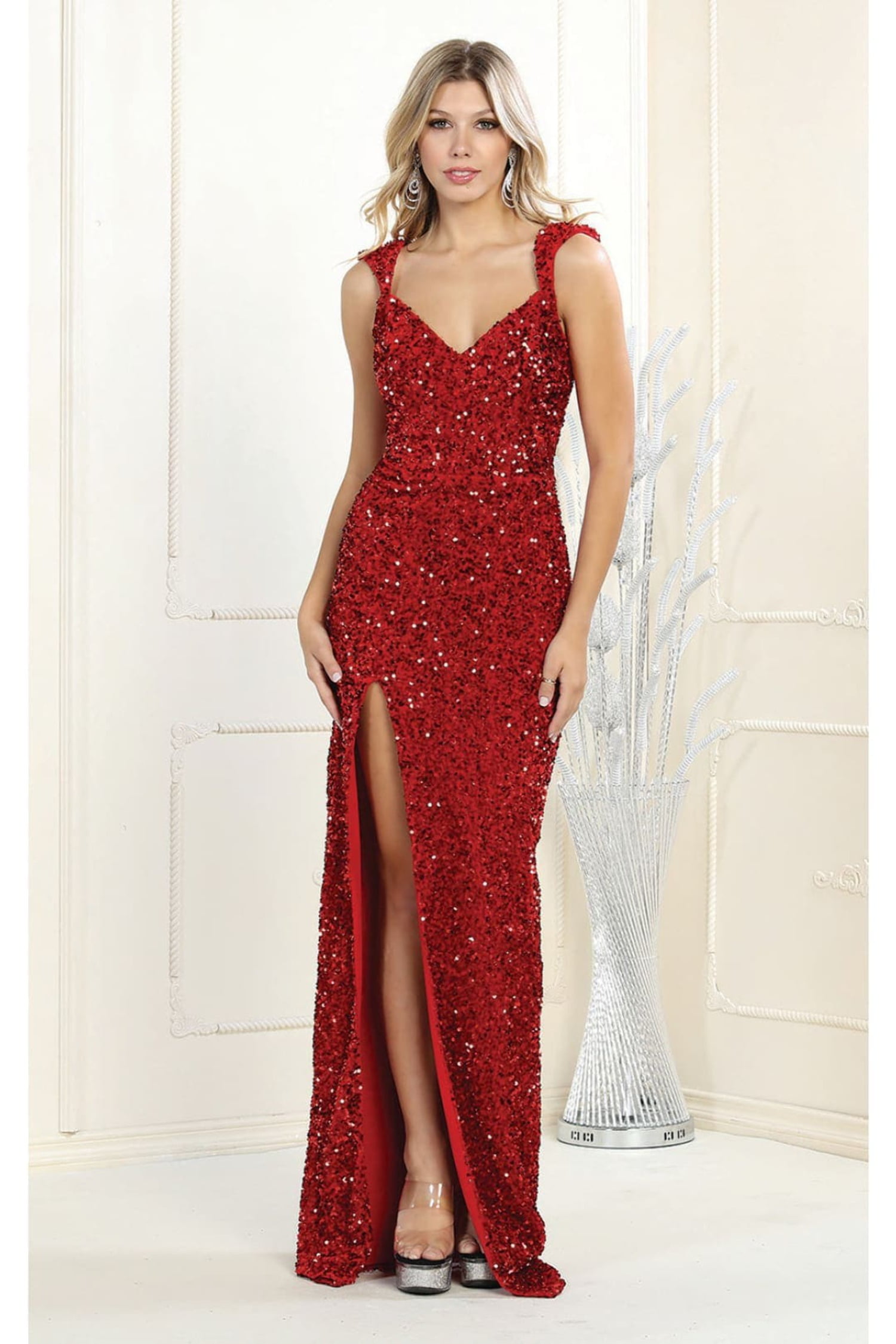 black glitter dress Chic One Shoulder A-line Long Black Glitter Prom Dresses