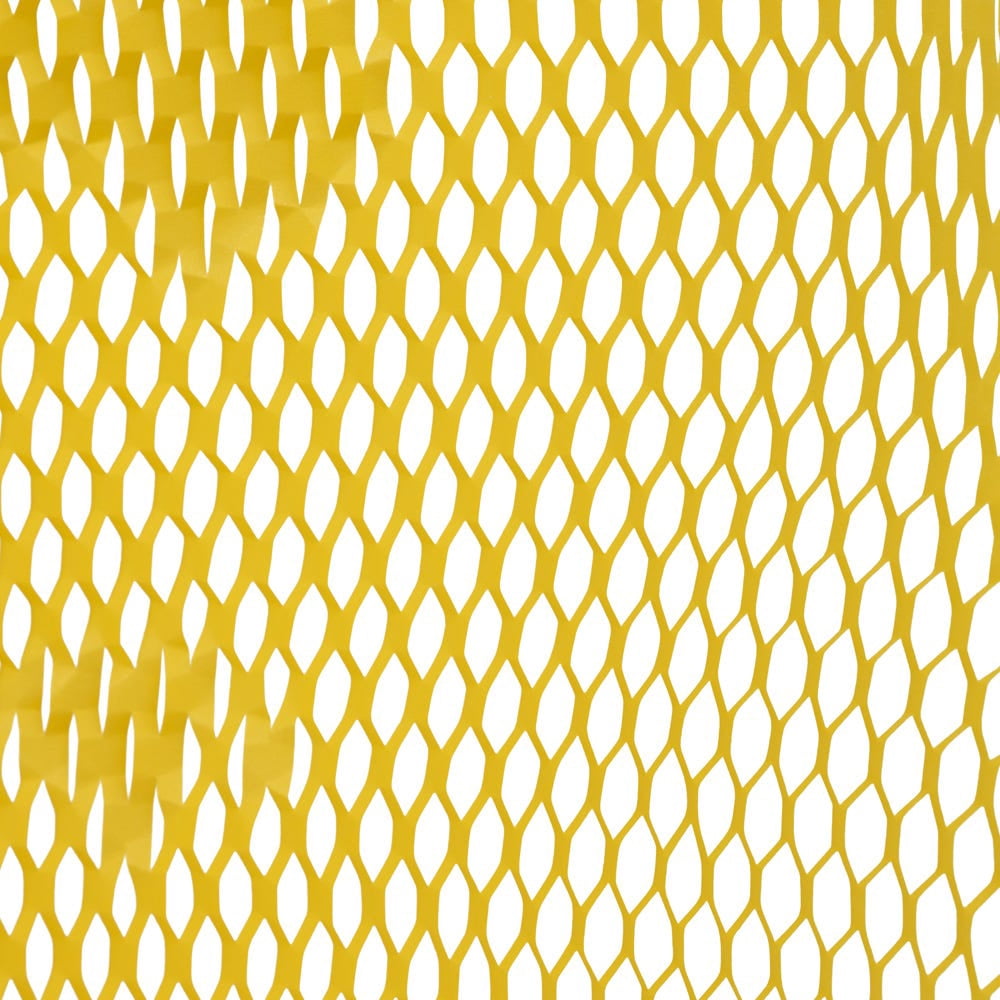 JAM Paper Honeycomb Packing Paper Roll, 322.5 sq ft, 80 GSM, Lemon Yellow, 1/Pack