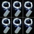 thumbnail image 3 of iMountek 6pcs LED String Lights, 20 LEDs Battery Starry Fairy Lights Decor Light , Cool White, 3 of 5