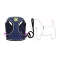 thumbnail image 7 of Reflective Breathable Dog Harness and Leash Set for Outdoor Puppy Pet Supplies Easy Wear Comfort, 7 of 7