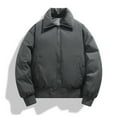 thumbnail image 4 of Jackets for Men, Solid Color Outdoor Climb Sport Run Pocket Zipper Long Sleeve, Men's Jacket, 4 of 9