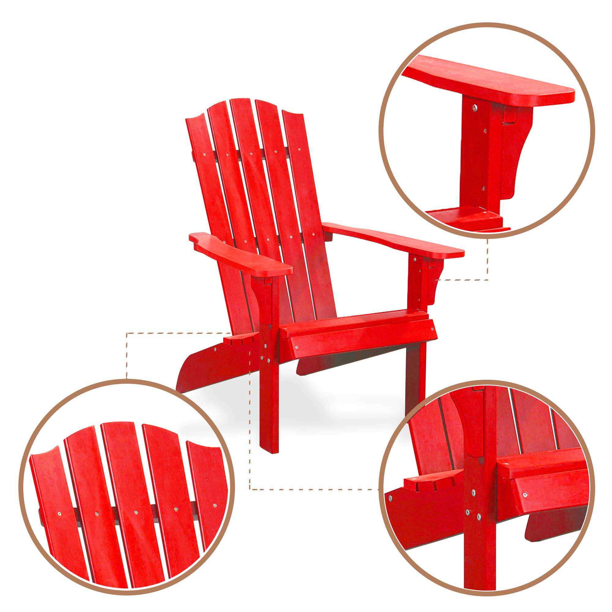 polyteak adirondack chair