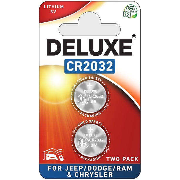 Baterías de repuesto para llavero, baterías Deluxe (paquete de 2)