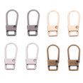 thumbnail image 1 of MasteelfCA 8Pcs DIY Zipper Pull Clothes Replacement Zipper Heads Backpack Zipper Pullers, 1 of 8