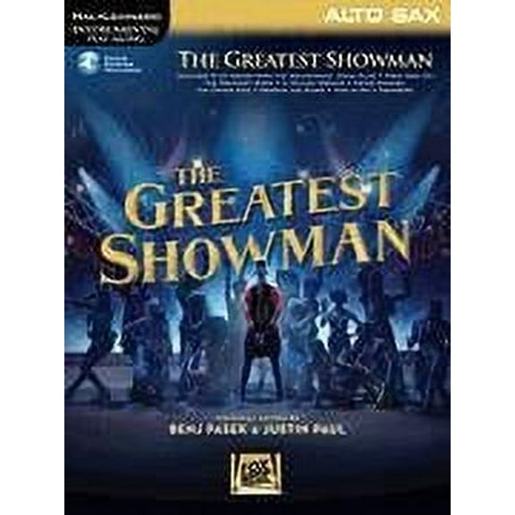 Hal Leonard The Greatest Showman Instrumental Play-Along Series for Alto Sax Book/Online Audio