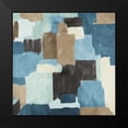 thumbnail image 2 of Villa, Milli 20x20 Black Modern Framed Museum Art Print Titled - Block Abstract, 2 of 5