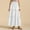 White, variant on Long Skirts for Women Boho Maxi Skirt Summer Pleated Tiered A-Line Elastic High Waist Flowy Long Beach Skirt