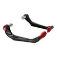 thumbnail image 2 of Dualoai 1 Pair Motorcycle Lever Guards Maintenance Spare Parts Protection Handguards Red, 2 of 9