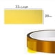 thumbnail image 2 of Cinta adhesiva de película de poliimida de 3 piezas, cinta resistente al calor, cinta Kapton, para impresora 3D, enmascaramiento, soldadura, aislamiento de placa de circuito 3 piezas × 20 mm × 33 m, 2 of 5