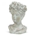 thumbnail image 2 of Set of 12 Woman With Flower & Fruits Headwear Planter, 2 of 3