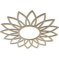thumbnail image 2 of Ekena Millwork 28"OD x 9 3/4"ID x 1/4"T Daisy Wood Fretwork Pierced Ceiling Medallion, Birch, 2 of 3