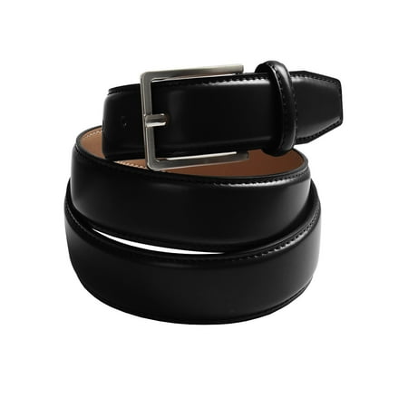 Mens Classic Single - FLATSEVEN Mens Width 30mm Genuine Leather Classic Dress Belt with Single Prong Buckle (Y420)