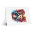 thumbnail image 2 of DistinctInk Greeting Card / Note Card - Valentine's Day Australian Terrier - PACK of 5, 2 of 7