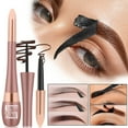 thumbnail image 2 of potrochi Eyebrow Gel Peel Off, Tear-off Eyebrow Cream + Eyebrow Pencil 2-in-1 Long-lasting Waterproof Makeup, C, 2 of 2