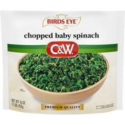 Birds Eye C&W Chopped Baby Spinach, Frozen Spinach, 16 oz (Frozen)