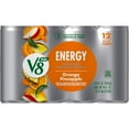 V8 +ENERGY Orange Pineapple Energy Drink, 8 fl oz Can (12 Pack