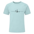 thumbnail image 5 of Paris Eiffel Tower Graphic Tees for Men 2026 Summer Casual Short Raglan Sleeve Crewneck T Shirts Travel Shirt, 5 of 5