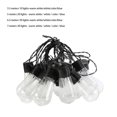 thumbnail image 2 of CNKOO Windproof Waterproof Solar Bulb Indoor Outdoor 2 Modes Strip Lightbulb Wedding Thanksgiving Lighting Decoration Colorful 6.5m, 2 of 9