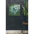 thumbnail image 2 of Epic Art 'Boho Succulent Green' by Linda Woods, Acrylic Glass Wall Art, 24"x24", 2 of 3