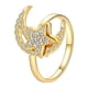 thumbnail image 2 of Xihbxyly Pulsera de Diamantes de Oro, Elegante Accesorio Giratorio, Elegante Incrustación de Diamantes de Imitación, Joyería Artesanal Exquisita, Ideal para Bodas, Fiestas y Eventos, Ideal para Mamás, 2 of 4