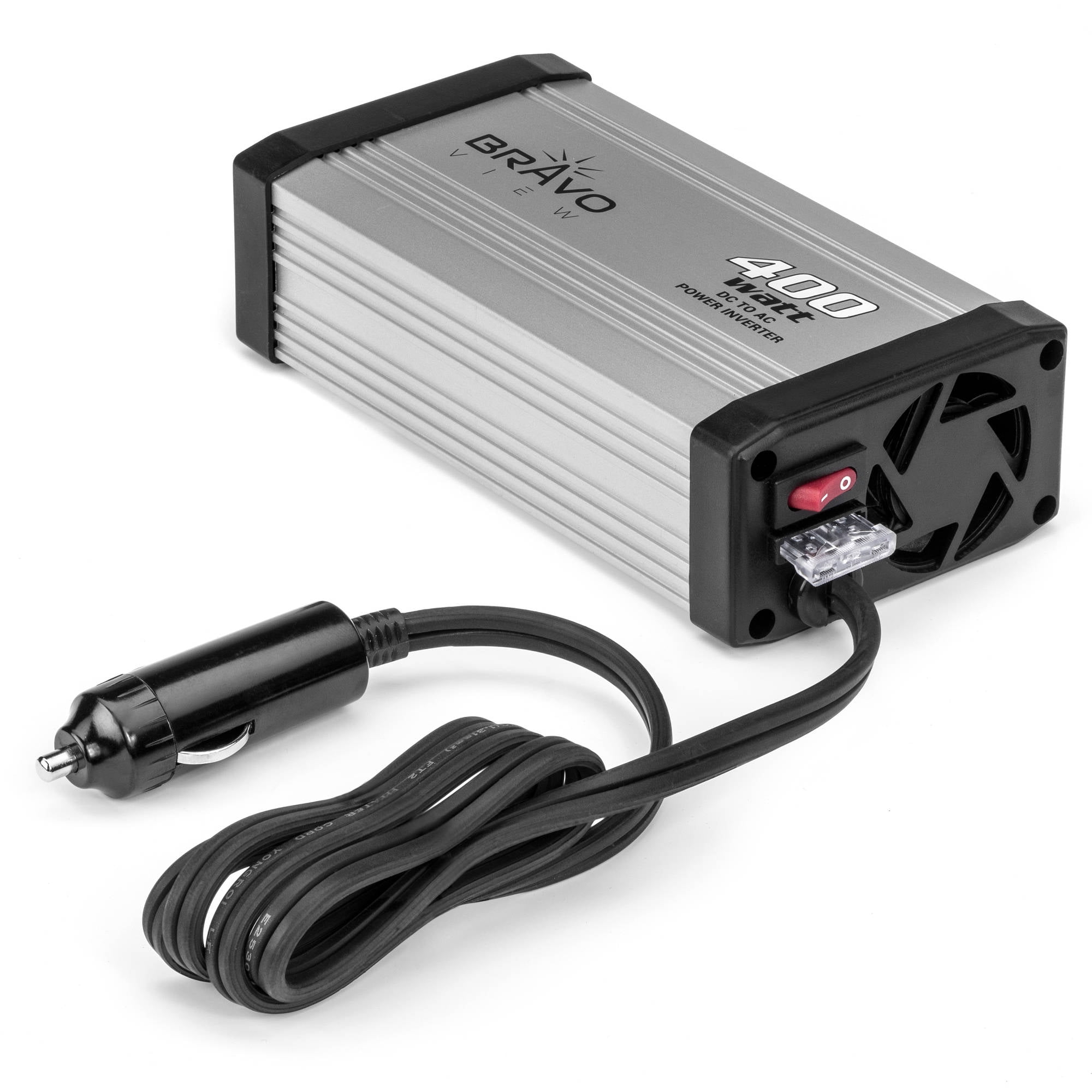 Bravo View INV-400U 400-Watt Power Inverter with USB Charging