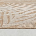 thumbnail image 3 of Modern In- & Outdoor Rug With Palm Leaf Pattern, 3 of 5
