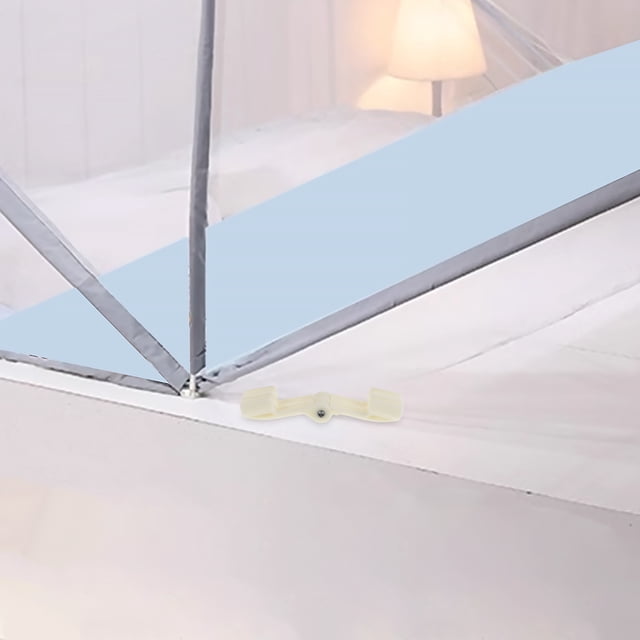 Greenadscape 1Pcs Clip de Verrouillage en Forme pour Filet de Canopée et Filet de Tente avec Design Simple Stabilité dans Chambre Balcon