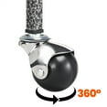 thumbnail image 6 of Yaheetech 63''H Large Parrot Cage w/ Stand, Hammered black, 6 of 8