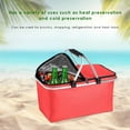 thumbnail image 4 of Cesta de picnic, plegable, aislado, negro, azul, rojo Namotu LKX-0057-3, 4 of 6