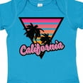 thumbnail image 4 of Inktastic California with Triangle and Palm Trees Boys or Girls Baby Bodysuit, 4 of 5