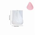 thumbnail image 1 of Molde de vela de silicona de fresa 3D, manualidades DIY for bodas, regalos de cumpleaños, inyección de jabón, cemento y resina, 1 of 2