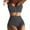 !Black, variant on TEVEQ Ladies Summer Casual Two Retro Floral Print High Waist Swimming Suspenders Top Swim Suits for Women 2025 Bikini Sets for Women Bathing Suit for Women Bikini 2025 New Triangle Bikini Sets