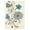 22. Watercolor Flowers, variant on iPad 10.2 Inch 9 8 7 2021 2020 2019 [iPad 9th / 8th / 7th Gen ] A2197 A2270 A2602 Printed Folio Magnetic Smart Protective Sleek & Classic Design Cover - Diamond Grid