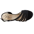 thumbnail image 5 of Ros Hommerson Lettie Women Adjustable Heel Strap Sandal In Black Micro, 5 of 7